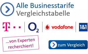 Alle Businesstarife im Vergleich